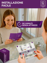 Carica l'immagine nel visualizzatore di Gallery, M. ROSENFELD HOME Piletta Lavabo Click Clack Cromata con Troppo Pieno