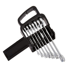 Carica l'immagine nel visualizzatore di Gallery, Amazon Basics Set combinazione cricchetto-chiave, metrico, 7 pezzi