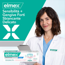 Carica l'immagine nel visualizzatore di Gallery, Elmex Sensitive Plus, Dentifricio Sbiancante Delicato, 75 ml