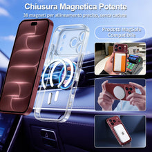 Carica l'immagine nel visualizzatore di Gallery, Yohii Magnetica Cover per iPhone 18 Pro/iPhone 17 Pro 6.3",Trasparente