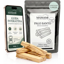Carica l'immagine nel visualizzatore di Gallery, Palo Santo Purificazione – 5 Stick + Guida Digitale al Rituale | Palo Santo Originale | Raccolta Etica dal Perù | Legno 
