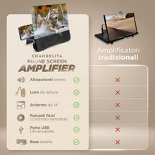 Carica l'immagine nel visualizzatore di Gallery, Lente Ingrandimento Smartphone 16'' con Altoparlanti Bluetooth