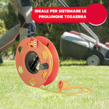 Carica l'immagine nel visualizzatore di Gallery, POLY POOL - PP2603 ROLLY Rullo Avvolgicavo per Trasportare e Sistemare Cavi - Avvolgi Cavo per Prolunghe Elettriche, Cor