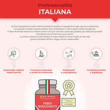 Carica l'immagine nel visualizzatore di Gallery, Ferro Bisglicinato 14 mg con Vitamina C 80 mg | 90 Capsule | Nutrimea