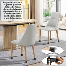Carica l'immagine nel visualizzatore di Gallery, Auauraintt 40 Pezzi Gommini per Sedie, Tappi Piedini Silicone