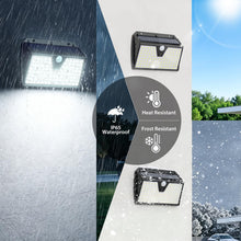 Carica l'immagine nel visualizzatore di Gallery, Lampade Solari Esterne, Sensore Movimento IP65 Impermeabile, Bianco Freddo