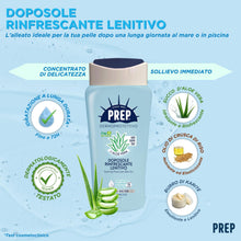 Carica l'immagine nel visualizzatore di Gallery, Prep, Doposole Rinfrescante Lenitivo, con Aloe Vera, 200 ml