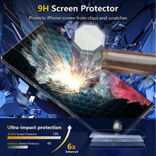 Carica l'immagine nel visualizzatore di Gallery, 2 Pezzi per Samsung Galaxy S22 Ultra Privacy Vetro Temperato