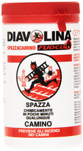 Carica l'immagine nel visualizzatore di Gallery, Diavolina - Spazzacamino, Distruttore Chimico della Fuliggine - 3 confezioni da 270 g [810 g]