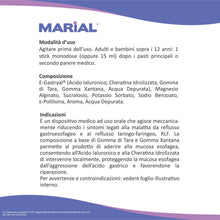 Carica l'immagine nel visualizzatore di Gallery, Aurora Biofarma Marial Stick - Antiacido per Reflusso Gastroesofageo e Laringofaringeo - Per Adulti e Bambini - 20 Stick