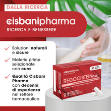 Carica l'immagine nel visualizzatore di Gallery, CISBANI PHARMA Regocistein Plus Vitamina B12, Acido Folico in Forma Attiva