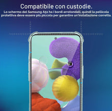 Carica l'immagine nel visualizzatore di Gallery, Vetro Temperato per Samsung Galaxy A51 / A51 5G [3 Pezzi] Vetrino Protettivo Pellicola Protezione Schermo
