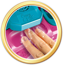 Carica l'immagine nel visualizzatore di Gallery, Clementoni Crazy Chic - Nail Art Studio, Set Completo per Manicure e Nail Art per Bambine di 6+ Anni, Kit Decorazione Un