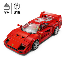Carica l'immagine nel visualizzatore di Gallery, LEGO Speed Champions Supercar Ferrari F40, Modellino di Auto Sportiva da Costruire, Macchina Giocattolo da Collezione con Minifigure del Pilota, Giochi per Bambini e Bambine da 9 Anni in su 76934
