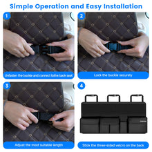 Carica l'immagine nel visualizzatore di Gallery, EINESIN Organizer per bagagliaio auto, con 9 tasche，105X52CM
