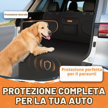 Carica l'immagine nel visualizzatore di Gallery, Telo Bagagliaio Auto per Cani, Protezione Laterale, Nero senza Cuciture