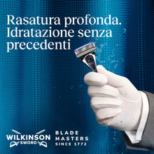 Carica l'immagine nel visualizzatore di Gallery, Wilkinson Sword Hydro 5, rasoio uomo, 1 lama di ricarica