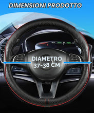 Carica l'immagine nel visualizzatore di Gallery, Coprivolanti per Auto,Copri Volante per Auto,Interni Accessori Autos,Universale Copri Sterzo Traspirante e Antiscivolo,A