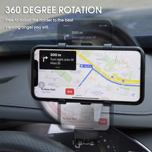 Carica l'immagine nel visualizzatore di Gallery, Supporto Telefono Auto, Porta Cellulare Auto 360 Gradi di Rotazione per GPS e smartphone da 4 a 7 pollici