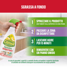 Carica l'immagine nel visualizzatore di Gallery, Citrosil Sgrassatore Disinfettante Superfici, essenze di limone, 650 ml