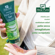 Carica l'immagine nel visualizzatore di Gallery, Aloe Pura Aloe Vera Gel Corpo con Vitamine a C - 200 ml