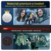 Carica l'immagine nel visualizzatore di Gallery, PORTENTUM Porta cellulare auto con gancio per presa d’aria – Nuova versione 2026 – Triplo aggancio – Rotazione 360° orie