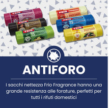 Carica l'immagine nel visualizzatore di Gallery, FRIO 90 Sacchetti Spazzatura 30 L Profumati 6 Aromi 52x58 cm