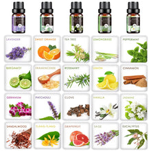 Carica l'immagine nel visualizzatore di Gallery, AESHORY Set di Oli Essenziali 20 X 5ML, Olio Essenziale Naturali per Aromaterapia, Diffusori, Umidificatore, Kit Oli Ess