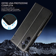 Carica l'immagine nel visualizzatore di Gallery, Cover a Libro per Samsung Galaxy A57 5G,Nero
