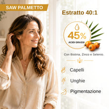 Carica l'immagine nel visualizzatore di Gallery, Serenoa Repens Saw Palmetto Capelli 16.000 mg 40:1