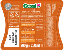 Carica l'immagine nel visualizzatore di Gallery, GESAL Concime Cactacee &amp; Piante Grasse, Per Piante più Resistenti, 250 ml