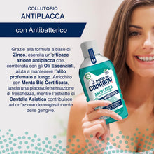 Carica l'immagine nel visualizzatore di Gallery, Pasta del Capitano, Collutorio Antiplacca, Collutorio Quotidiano Senza Alcool, Esercita un'Efficace Azione Antiplacca, C