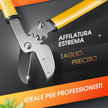 Carica l'immagine nel visualizzatore di Gallery, GRÜNTEK Cesoia Troncarami Potatura Professionale - Cesoie Potatura 47cm - Taglia Rami Grizzly. Forbici Giardinaggio Tagl