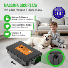 Carica l'immagine nel visualizzatore di Gallery, Mice&amp;Co 2 Stazioni per Esca, Trappola per Topi e Ratti Professionale
