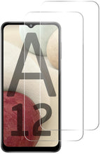 Carica l'immagine nel visualizzatore di Gallery, Vetro Temperato per Samsung Galaxy A12 [2 Pezzi] Vetrino Protettivo Pellicola Protezione Schermo