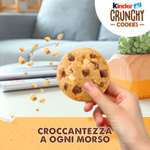 Carica l'immagine nel visualizzatore di Gallery, Kinder Crunchy, Cookies Gusto Kinder, Confezione da 136g
