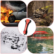 Carica l'immagine nel visualizzatore di Gallery, Brevanza 3 Pezzi Taglia Cinture di Sicurezza e Rompivetro, Martello di Emergenza, 2 in 1 Martelletto Frangi Vetro, Rompi