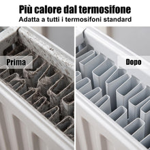 Carica l'immagine nel visualizzatore di Gallery, Spazzola pulisci termosifoni flessibile 81 cm con setole di cinghiale
