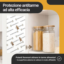 Carica l'immagine nel visualizzatore di Gallery, Proxinova Antitarme Alimentari con 10 Trappole Adesive per Farfalline Dispensa -Trappole Feromoni Farfalline per Monitor