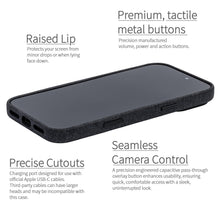 Carica l'immagine nel visualizzatore di Gallery, Dockem MSVL Cover per iPhone 17 Pro Max, Compatibile con MagSafe (Carbone)
