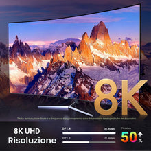 Carica l'immagine nel visualizzatore di Gallery, UGREEN 2M Cavo USB C DisplayPort Bidirezionale 8K 60Hz 4K 240Hz 32.4Gbps