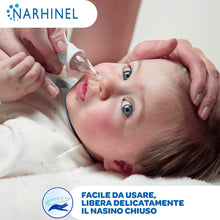 Carica l'immagine nel visualizzatore di Gallery, Narhinel Aspiratore Nasale per Neonati e Bambini con 2 Ricambi Morbidi