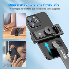 Carica l'immagine nel visualizzatore di Gallery, SelfieShow Bastone Selfie per Iphone, 106cm Estensibile Selfie Stick Monopiede 4 in 1 Asta Bastone Selfie Treppiede con 