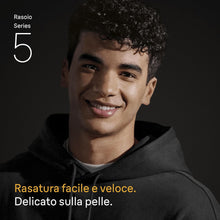 Carica l'immagine nel visualizzatore di Gallery, Braun Serie 5 Rasoio Elettrico Barba, 1 Accessorio, 52-B1200si, Blu