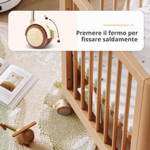 Carica l'immagine nel visualizzatore di Gallery, 4 Pezzi Rotelle per mobili, 360° Girevoli Ruote Antigraffio per Mobilia