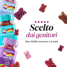 Carica l'immagine nel visualizzatore di Gallery, Vitamina B12 Bambini | 30 Gommose | Complesso di Vitamina B | Novomins