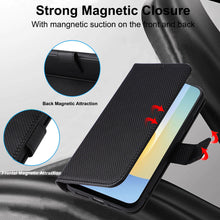 Carica l'immagine nel visualizzatore di Gallery, Cover Portafoglio per Xiaomi Redmi A7 Pro 4G/ POCO C81 Pro 4G, Custodia Antishock in Fibra Premium con Compartimenti per