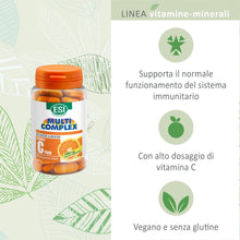 Carica l'immagine nel visualizzatore di Gallery, ESI - Multicomplex Vitamina C Pura Retard, Integratore Alimentare Massimo Dosaggio, a Rilascio Prolungato, Supporta il F