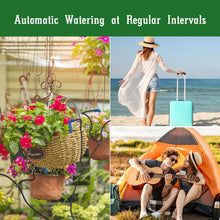Carica l'immagine nel visualizzatore di Gallery, TRJZWA Kit di Irrigazione Automatica Solare per Vaso, Sistema di Irrigazione Automatico da Giardino, Sistema di Irrigazione Solare a Goccia con 9 Programmi di Irrigazione e 10m di Tubo di Irrigazione