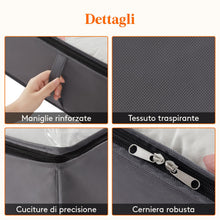 Carica l'immagine nel visualizzatore di Gallery, Lifewit Scatole Sottoletto, Scatole per Armadio Contenitori Sottoletto per Coperte con Maniglia Rinforzata, Organizer Ar